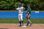 Baseball vs Babson  Wheaton College Baseball vs Babson during Championship game of the NEWMAC Championship hosted by Wheaton. - (Photo by Keith Nordstrom) : Wheaton, baseball, NEWMAC
